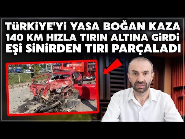 Türkiye Gündemine Düşen Elim Verici Kaza.! Bütün Ailesi Yıkıldı! İki Genç Kadın Hayatını Kaybetti..