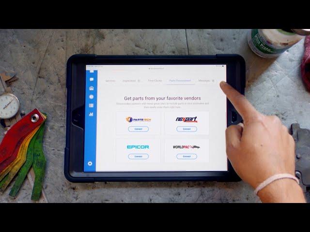 Modern Digital Vehicle Inspection Software with Parts Ordering | Shopmonkey