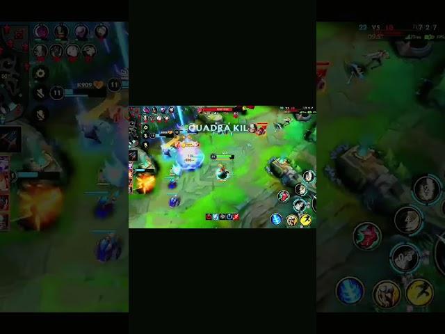 EZREAL PENTA KILL IN WILD RIFT  #wildrift #leagueoflegends