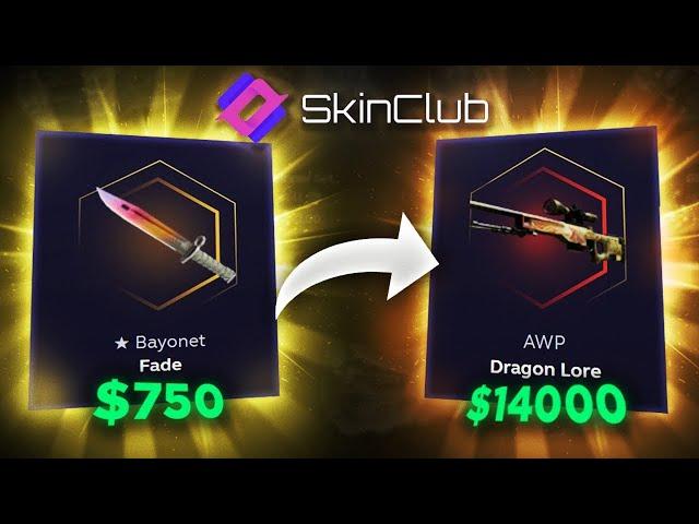 SKINCLUB LOW BALANCE ALL IN CASE BATTLE PAID NICE! |  Skin.club