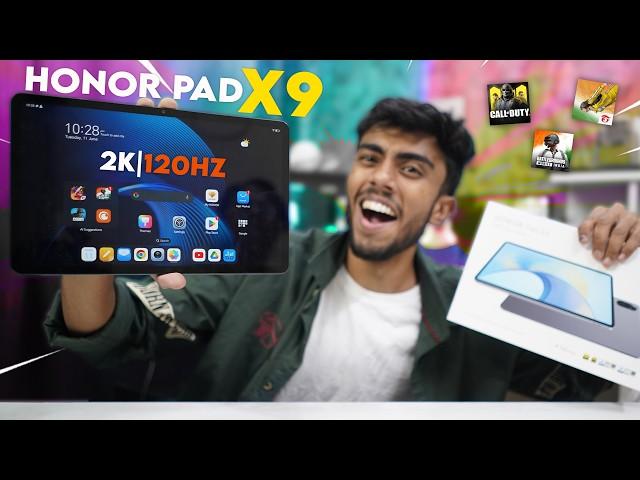 I Bought Cheapest Gaming Tablet! HONOR PAD X9 With 120HZ Display - Best Tablet Under 15,000rs ️