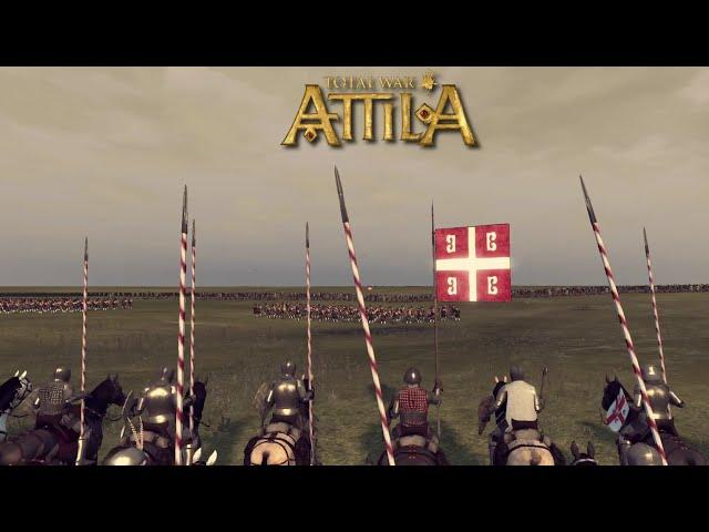 Total War Attila - 1212AD Mod - Grand Duchy of Serbia vs Albanian League of Lezhe