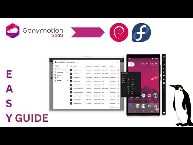 Genymotion - Android Emulator on Linux distribution ! | Easy Installation Guide