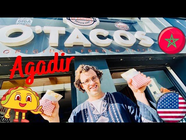 French Tacos, O'Tacos Agadir Morocco French Fast Food Maroc, تاكو فرنسي أكادير المغرب