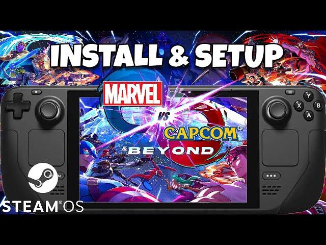 Steam Deck Marvel vs Capcom Infinite & Beyond Mod #steamdeck #marvelvscapcominfinite