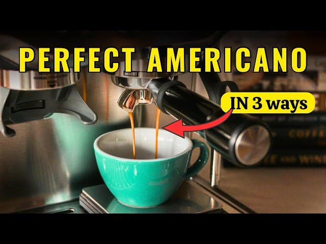 Perfect Americano Secrets from a Barista