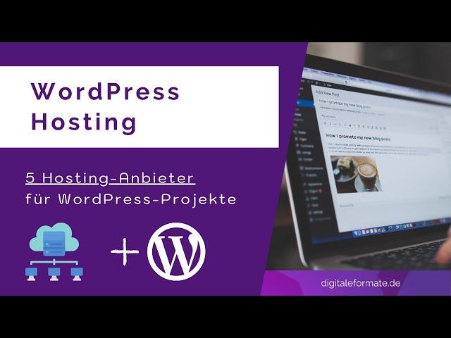 Top 5 WordPress Hosting Anbieter 2022 (deutsch)