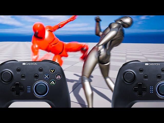 UE5 Fighting Game Tutorial: Local Multiplayer Game With 2 Gamepads | TrueFGE & Unreal Engine 5