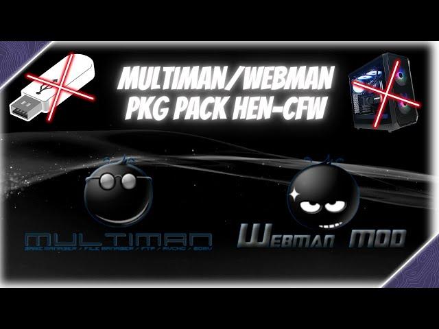 How to Install Multiman & Webman on PS3 (No PC or USB) | For Legal Homebrew Use Only