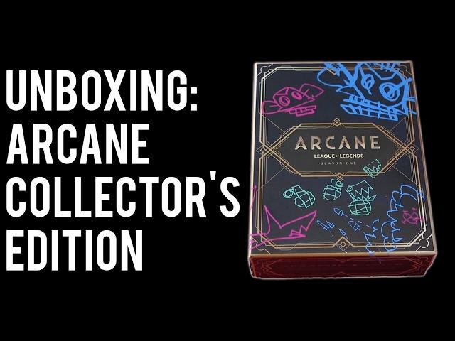 Unboxing the Arcane Season 1 Collector's Edition