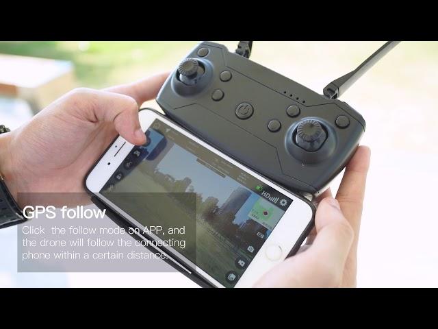 SHRC H1 GPS folding drone follow me