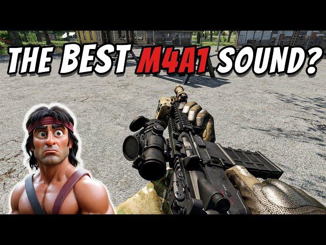 Is It The BEST Sound For M4A1 In Arma? - Sound Comparison - JCA Mod