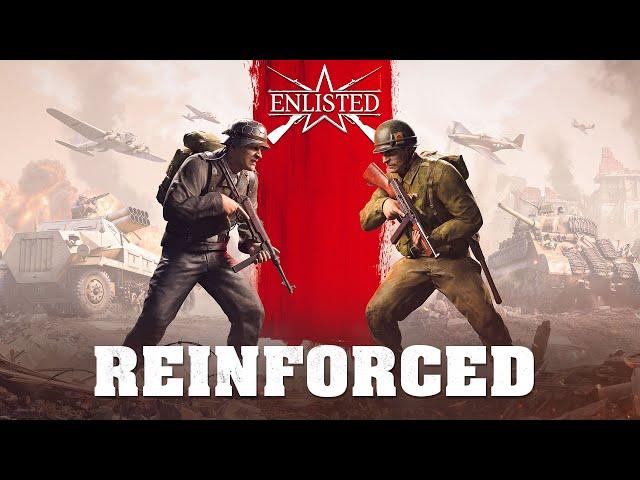 Enlisted: Reinforced — Steam Announcement Trailer