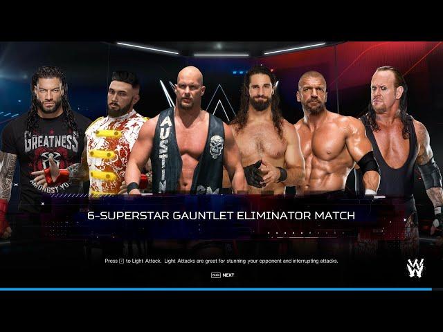 WWE 2K24 | Gauntlet of Champions | Battle for Supremacy