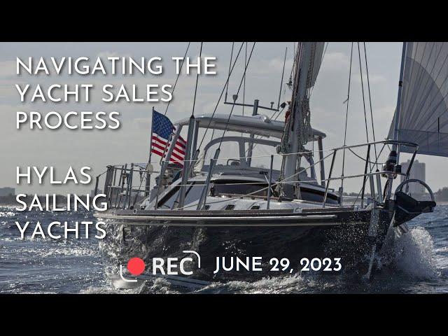 Webinar: Expert Insights on Today's Yacht Market - Hylas Sailing Yachts [Recorded June 29, 2023]