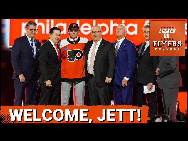 Philadelphia Flyers 2024 NHL Draft Round 1 Action: Jett Luchanko & Briere's Pick Trade Strategy