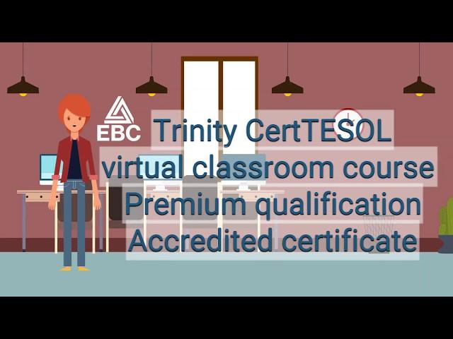 online Trinity CertTESOL virtual classroom course