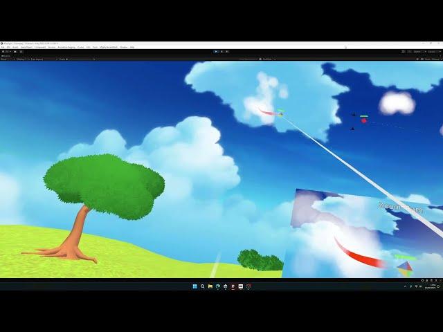 Add mini detail cloud and bird - Kite Fight Dev Log #15