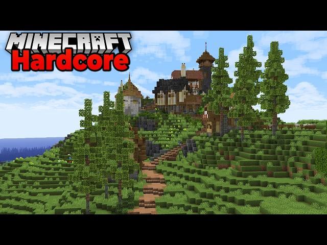 I Transformed a VILLAGE in Hardcore Minecraft 1.21 Survival