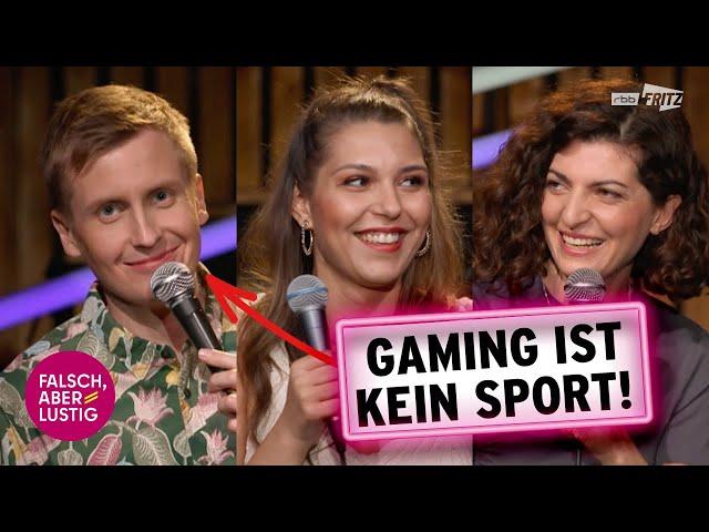 Till Reiners für e-Sport-Verbot | falsch, aber lustig | Lena Beermann, Filiz Tasdan, Moritz Neumeier