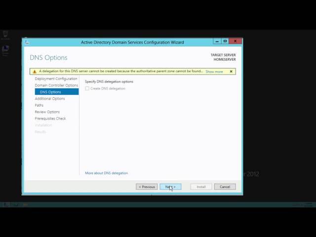 Windows Server 2012 Promote To Domain Controller