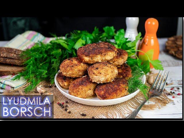  Обычные котлеты в 100 раз вкуснее! Я НЕ УСТАЮ ИХ ГОТОВИТЬ!!! Ужин на СКОРУЮ РУКУ!!!