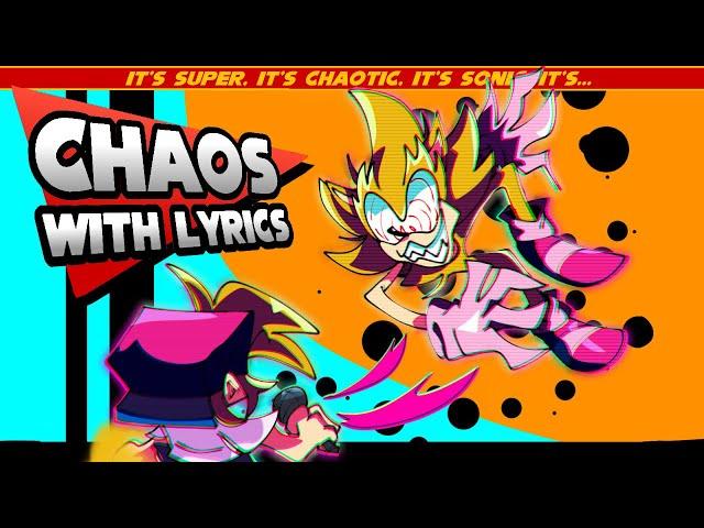 Chaos WITH LYRICS | Sonic.exe mod Cover | ft @ZacsRealm