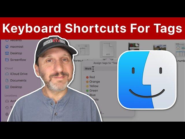 Set Finder Tags With Keyboard Shortcuts and Other Methods