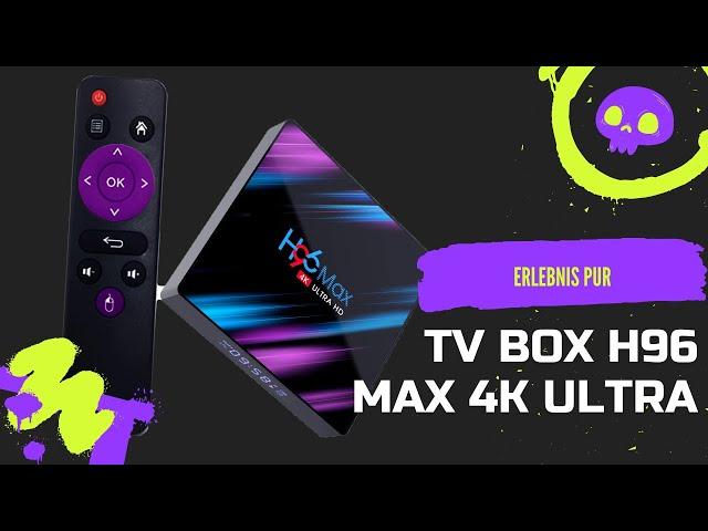 TV Box H96 Max Der kleine alles Könner?. Unboxing und Installation Deutsch