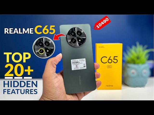 Realme C65 5G Top  20++ Hidden Features | Realme C65 5G Tips & Tricks | Realme C65