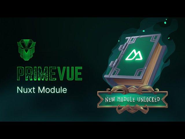 PrimeVue Nuxt Module