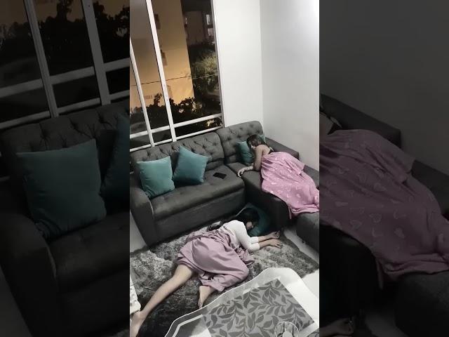 heboh wanita diganggu mahluk halus saat sedang tidur..