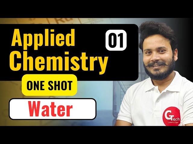 Applied Chemistry | Unit-2 Water (ONE SHOT) | New Syllabus 2024-25 | by Gaurav Sir