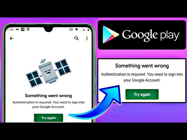 Something went wrong Try Again Error | No Internet Connection Google Play Problem In Android