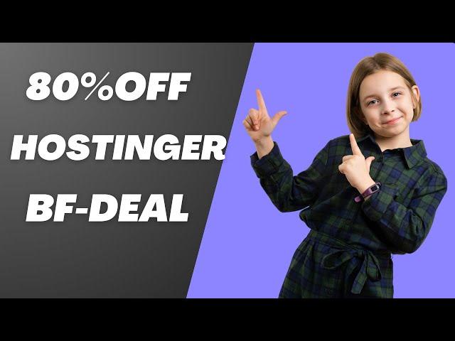 Hostinger Coupon Code - Blackfriday Deal 2024