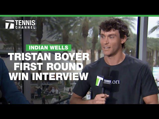 Altadena Native Tristan Boyer Scores First Tour-Level Win | 2025 Indian Wells