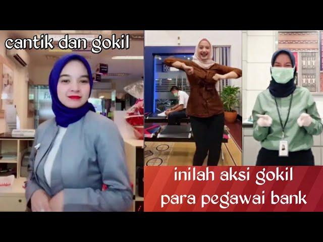 tik tok pegawai bank cantik gila bener