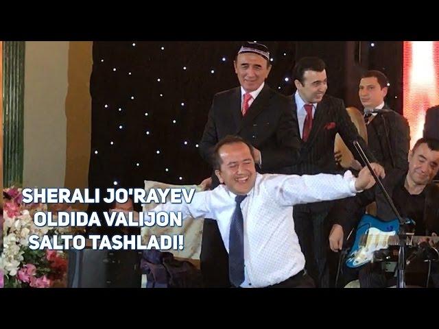 Sherali Jo'rayev oldida Valijon Shamshiyev salto tashladi!