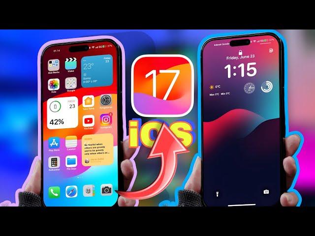 Theme iOS 17 Dark Version for OPPO and realme device  iOS theme