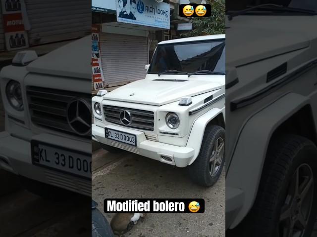 Bolero converted to G wagon  #gwagon #converted #bolero #automobile #modified