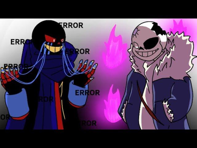 Infected! Sans VS Error! Sans [Animation]