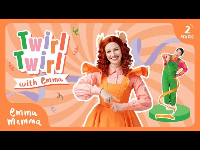 Emma Memma: Twirl With Emma (Auslan) | Music & Dance for Kids