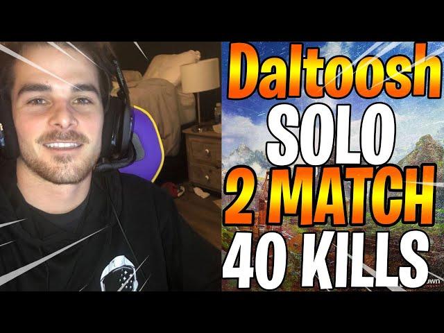 Daltoosh vs 3  SQUADS - SOLO  - 2 MATCH 40 KILLS (20+20 ) - WINGMAN MASTER TOOSH!!! - 2000 IQ