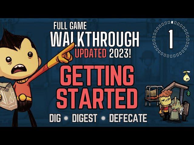 Oxygen Not Included: Full Walkthrough Part 1 (2023)