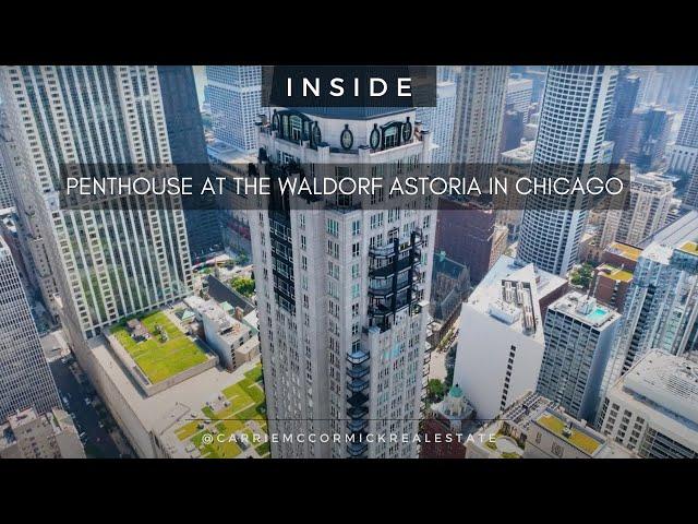 INSIDE A 58TH FLOOR PENTHOUSE AT THE WALDORF ASTORIA IN CHICAGO