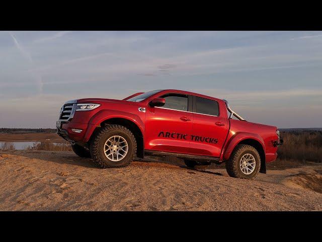 "Китаец" на стероидах: тест Great Wall Poer с тюнингом Arctic Trucks