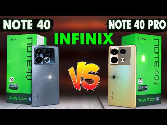 Сравнение Infinix Note 40 и Infinix Note 40 Pro | Не ОШИБИСЬ с выбором