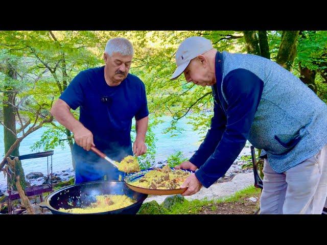 The most delicious Uzbek pilaf in 1 hour! Tasty and fast. Pilaf