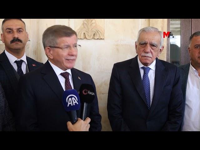 DAVUTOĞLU İLE AHMET TÜRK GÖRÜŞTÜ: DİYALOG KÖPRÜLERİNİ YIKMAYIN