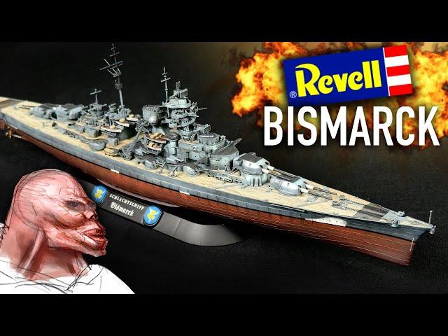 REVELL needs to be STOPPED | 1/700 Bismarck Build + Review